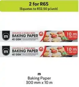 Makro m Baking Paper offer