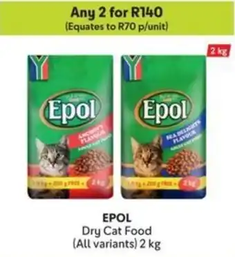 Makro EPOL Dry Cat Food offer