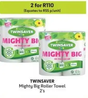 Makro TWINSAVER Mighty Big Roller Towel offer