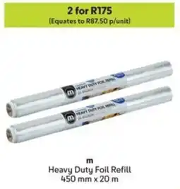 Makro m Heavy Duty Foil Refill offer