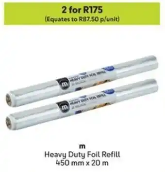 Makro m Heavy Duty Foil Refill offer