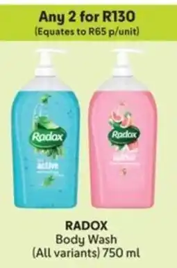 Makro RADOX Body Wash offer