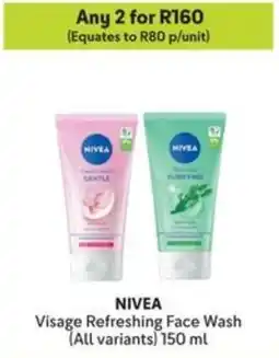 Makro NIVEA Visage Refreshing Face Wash offer