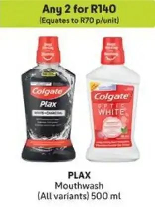 Makro PLAX Mouthwash offer