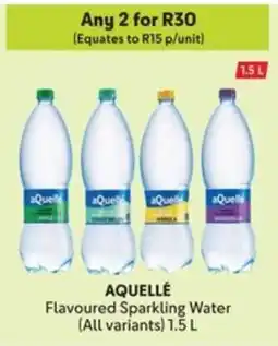 Makro AQUELLÉ Flavoured Sparkling Water offer