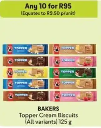 Makro BAKERS Topper Cream Biscuits offer