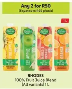 Makro RHODES 100% Fruit Juice Blend offer