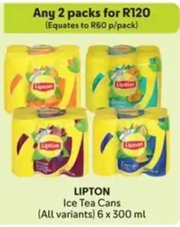 Makro LIPTON Ice Tea Cans offer