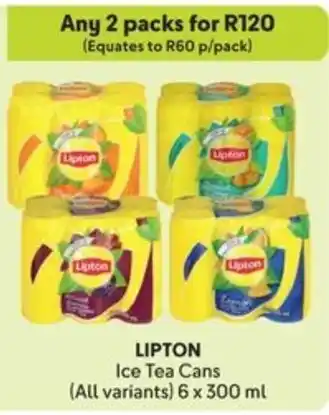 Makro LIPTON Ice Tea Cans offer