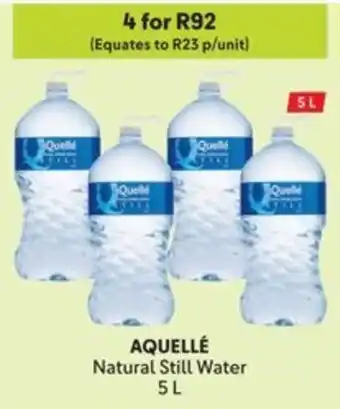 Makro AQUELLÉ Natural Still Water offer