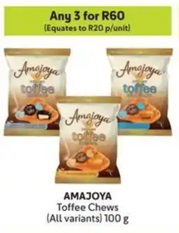 Makro AMAJOYA Toffee Chews offer