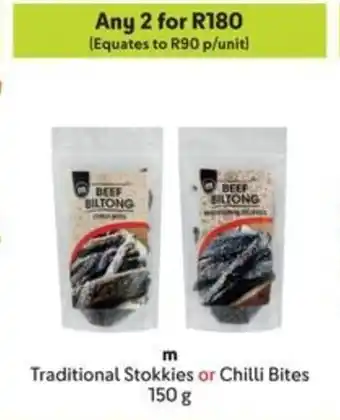 Makro m Traditional Stokkies or Chilli Bites offer