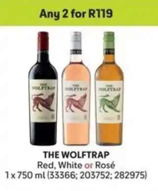 Makro THE WOLFTRAP Red, White or Rosé offer