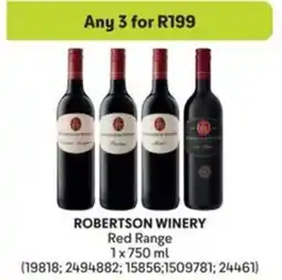 Makro ROBERTSON WINERY Red Range offer