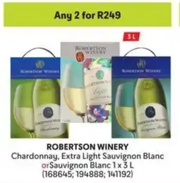 Makro ROBERTSON WINERY Chardonnay, Extra Light Sauvignon Blanc orSauvignon Blanc offer