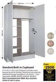Builders Warehouse Home&Kitchen Standard Built In Cupboard-2.1m(h) x 1.22m(w) offer