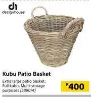 Builders Warehouse Designhouse Kubu Patio Basket offer