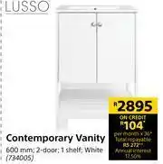 Builders Warehouse Lusso Contemporary Vanity-600mm offer