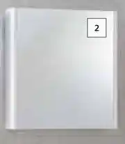 Builders Warehouse Athens Aileen Slim 1-Door Mirror Cabinet (White) offer