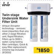 Builders Warehouse JoJo Twin Stage Undersink Water Filter Unit offer