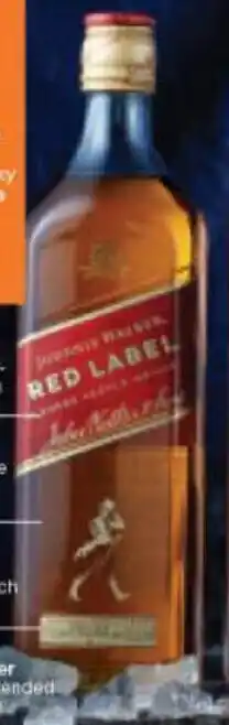 Checkers Liquor Shop Johnnie Walker Red Label 750ml offer