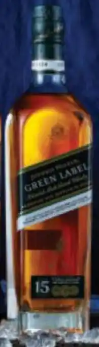 Checkers Liquor Shop Johnnie Walker Green Label 750ml offer