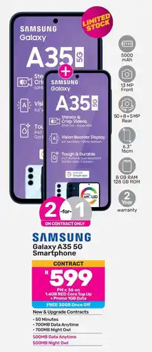 Game SAMSUNG Galaxy A35 5G Smartphone offer