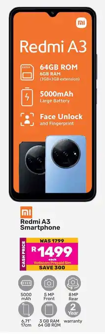 Game Redmi A3 Smartphone offer