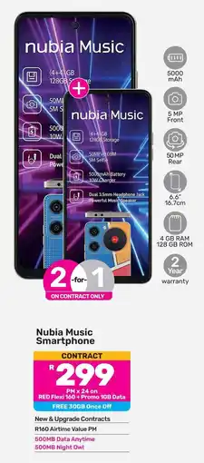 Game Nubia Music Smartphone offer