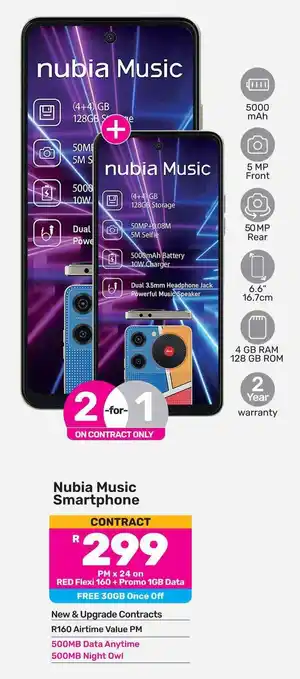 Game Nubia Music Smartphone offer