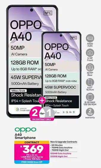 Game OPPO A40 Smartphone offer