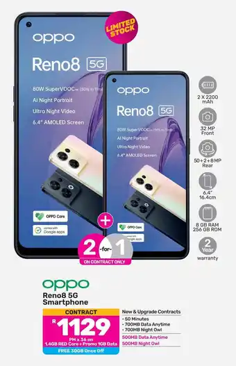 Game Oppo Reno8 5G Smartphone offer