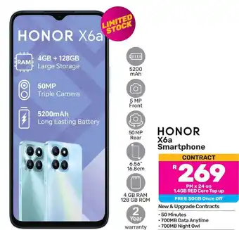 Game HONOR X6a Smartphone offer