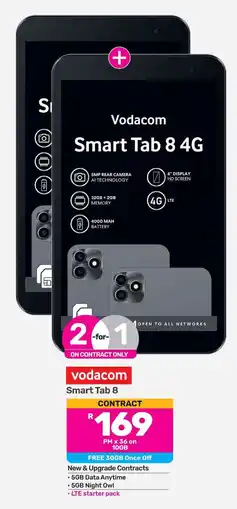 Game Vodacom Smart Tab 8 offer