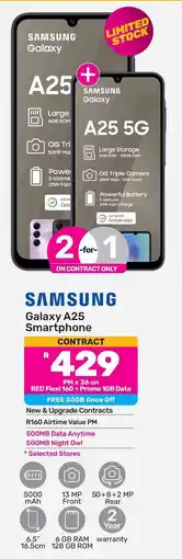 Game SAMSUNG Galaxy A25 Smartphone offer