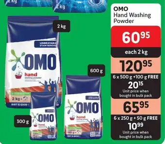 Makro OMO Hand Washing Powder offer