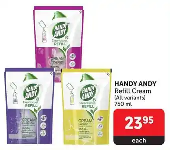 Makro HANDY ANDY Refill Cream offer