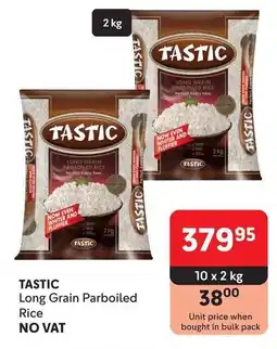 Makro TASTIC Long Grain Parboiled Rice offer