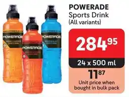 Makro POWERADE Sports Drink offer