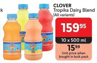 Makro CLOVER Tropika Dairy Blend offer