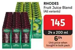 Makro RHODES Fruit Juice Blend offer