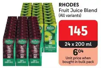 Makro RHODES Fruit Juice Blend offer