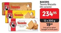 Makro BAKERS Tennis Biscuits offer