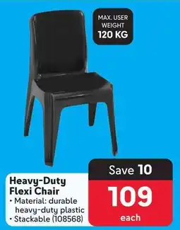 Makro Heavy-Duty Flexi Chair offer