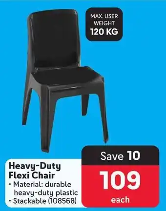 Makro Heavy-Duty Flexi Chair offer