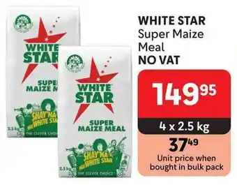 Makro WHITE STAR Super Maize Meal offer