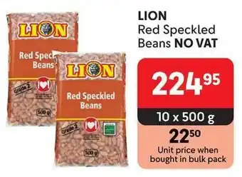 Makro LION Red Speckled Beans offer