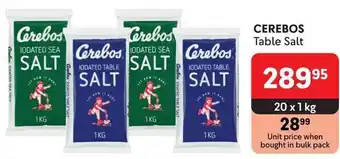 Makro CEREBOS Table Salt offer