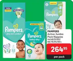 Makro PAMPERS Active Jumbo Pack Nappies offer