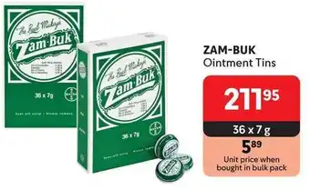 Makro ZAM-BUK Ointment Tins offer